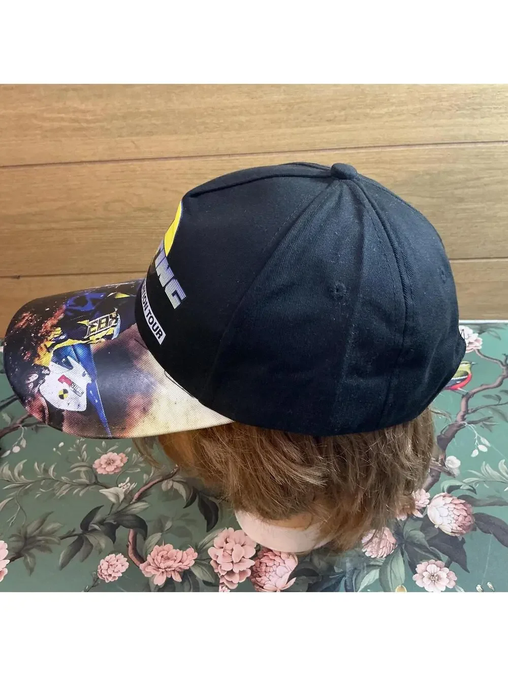 A$AP Rocky Injured Gen Tour Snapback Hat Motorcycle Brim